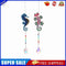 2pcs Crystal Wind Chimes Diamond Hanging Light Catcher Home Decor (ZH008)