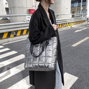 Embroidery Thread Latex Crossbody Tote Bag Female Trending Shopping Handbag