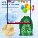 Funny Snow Shovel Clips Durable Snowball Fights Tools for Children Adults Unisex