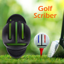 Golf Ball Line Liner Marker Pen Alignment Marks Tool Training Aids (Black) Newly
