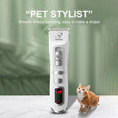 Pet Clipper Electric Pet Hair Trimmer Low-Noise Hair Clipper Grooming Shaver