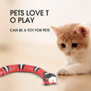 Smart Sensing Cat Toys Interactive Teaser USB Cat Teaser Indoor Play Kitten