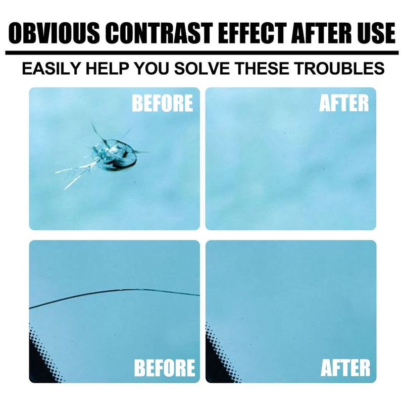 Window Screen 20ML Curing Restore Car Glass Scratch Windshield Cracked Repair