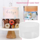 Acrylic Fillable Clear Tier Cake Separator / Cake Stand .