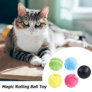 5pcs Pet Electric Magic Roller Ball Automatic Dog Cat Funny Rolling Toys