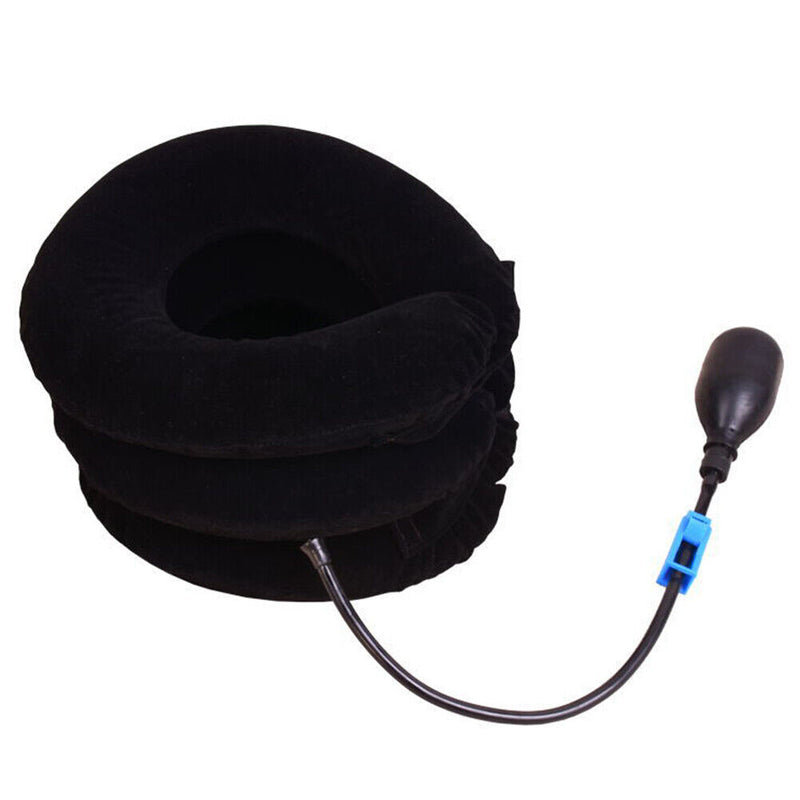 Inflatable Neck Stretcher 3 Tubes Cervical Traction Orthopedic Massage Coll