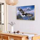 Counted Cross Stitch Full Embroidery 11CT DIY Ferocious Eagle Canvas Kit