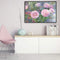 Flower Oil Paint By Numbers Kit DIY Acrylic Painting for Adults Home Decorati