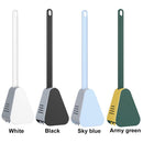 Golf Toilet Brush - Wall Mounted Toilet Brush with Long Handle (2 White)