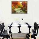 5D DIY Four Season Scenery Full Drill Diamond Painting Embroidery Craft(C)