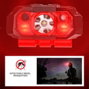 Headlight LED Induction Headlamp Strong Light XPE Headlight Head Flashlight