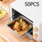 50x BBQ Aluminum Foil Lunch Box Takeaway Packing Pan Grill Tray (16cm) Newly