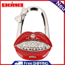 Zinc Alloy Rhinestone Foldable Purse Handbag Hanger Hook Holder Bag Table Hook