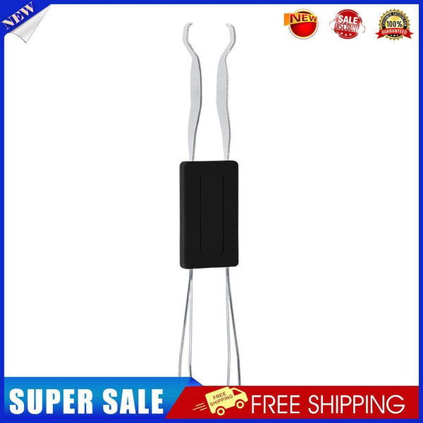 2 in 1 Mechanical Keyboard Key Cap Puller Universal Shaft Remover (Black)