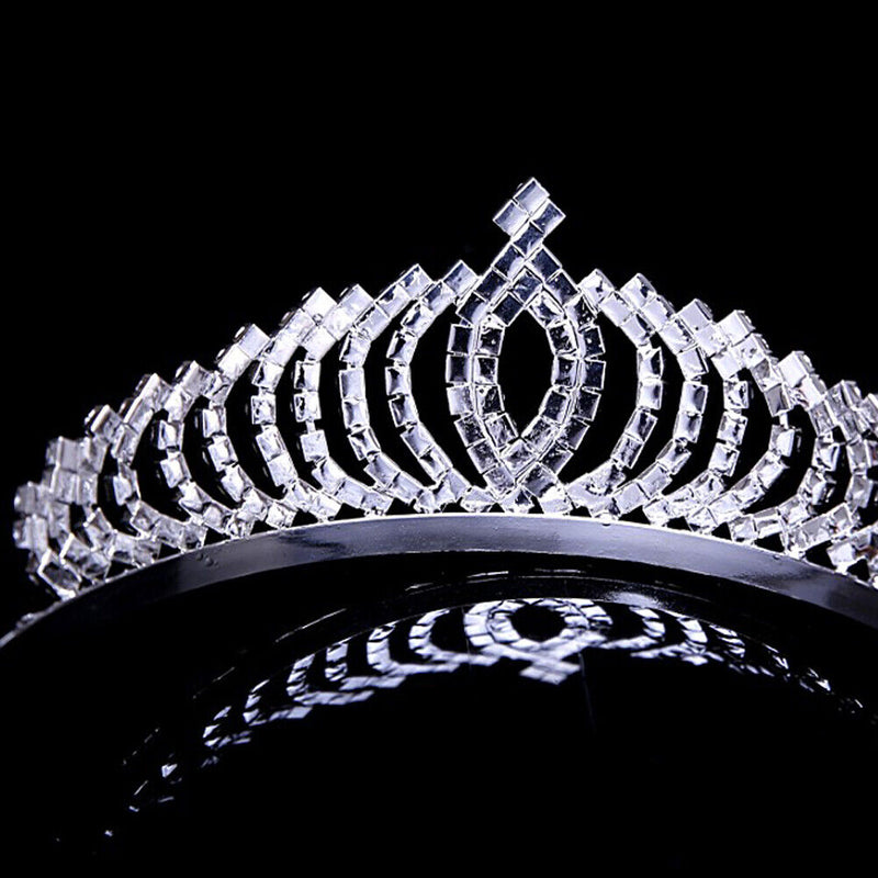 Hot Style Bride Wedding Dinner Children Tire Crown And Diamond Ornaments