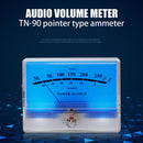 TN-90Pointer VU Meter Audio Amplifier Board DB Sound Level Indicator w/Back