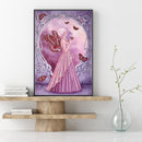 Diamond Embroidery Drawing Angel Woman Part Diamond Painting Kit for Wall Gif