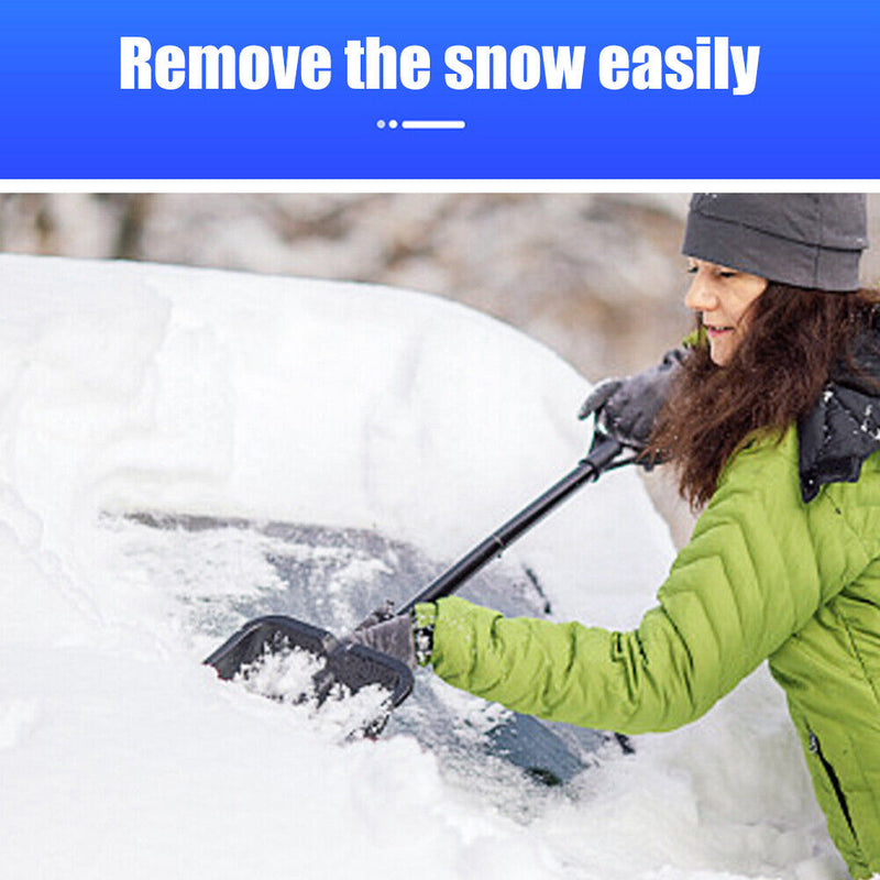 Removable Car Windshield Ice Frost Scraper Remover Snow Cleaning Sweeping Shovel