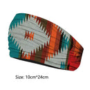 Women Wide Headband Chrysanthemum Floral Print Girl Yoga Hairband (Style 3)