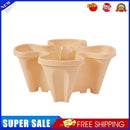Vertical Planter, Gardening Nursery Pots for Strawberry Planting (Beige)