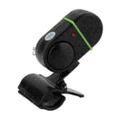 Fishing Alarm Electronic LED Fish Bite Sound Alarm Black On FishingRod S6W8
