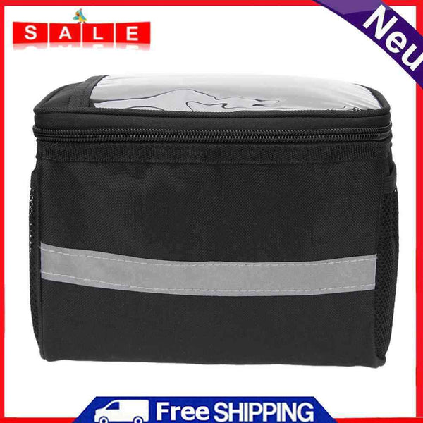 Touch Screen MTB Road Bike Bicycle Front Tube Handlebar Bag Phone Bag
