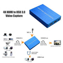 Recording 4K HD 1080P 60fps USB 3.0 Loop-out Video Capture Card HDMI-compatible