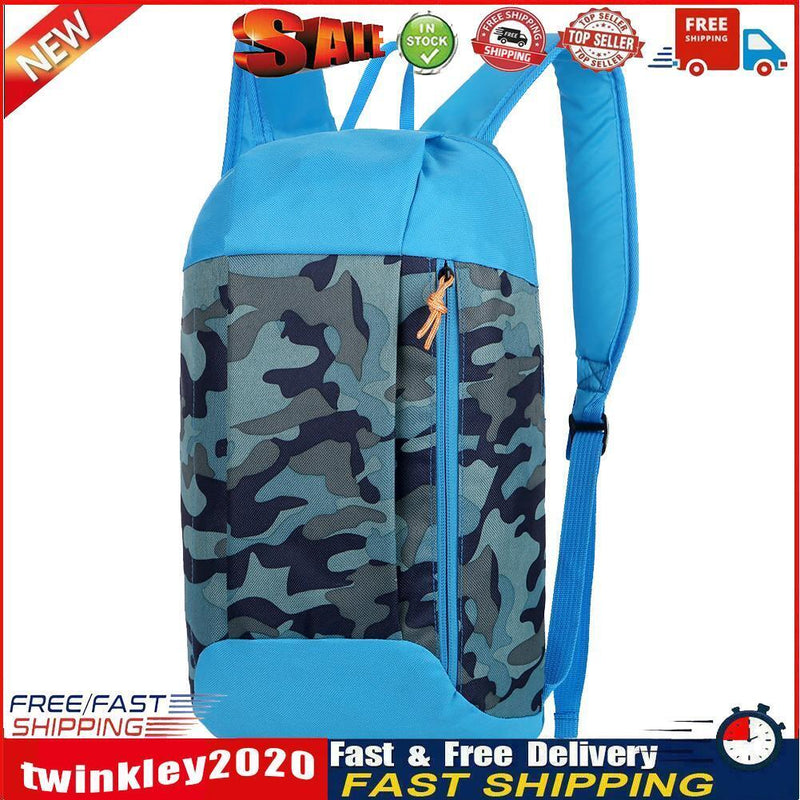 10L Outdoor Backpack Waterproof Bag for Men Women Kids (Blue Camouflage) Newly