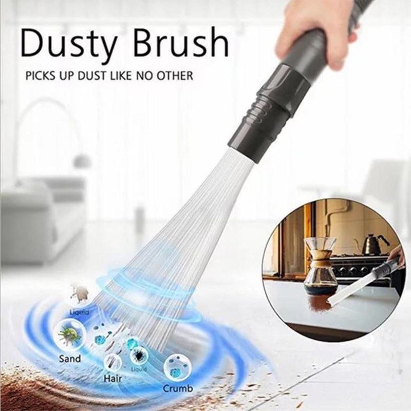 Portable Cleaning Brush Universal Dust Vacuum Cleaner System Straw Tubes Lust