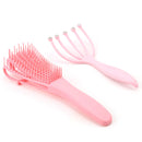 Plastic Scalp Massage Comb Set Relieve Fatigue Curly Hair Comb Hair Brush Newly
