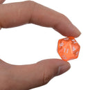 For TRPG DND Glitter D20 Polyhedral Dices Game Accessory Iidescent Dice Set