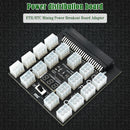 ATX Power Breakout Board for Miner Graphics Card 17-Port 50(2x25)Pin PCIE Module