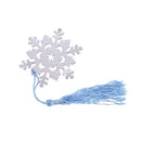 Metal Snowflake Bookmark Page Maker Pendant Wedding Birthday Gift with Box