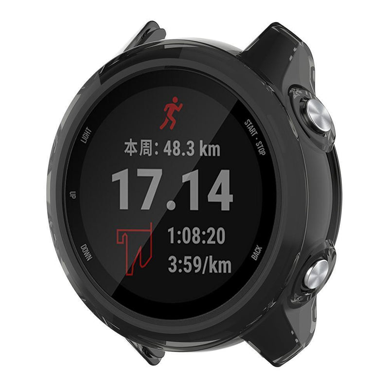 TPU Anti-scratch Case Cover Shell Full Frame for Garmin Forerunner245M/245 Watch