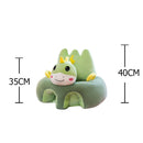 Cute Baby Sofa Cover Learning to Sit Seat Feeding Chair Case N/Cotton (C) Newly