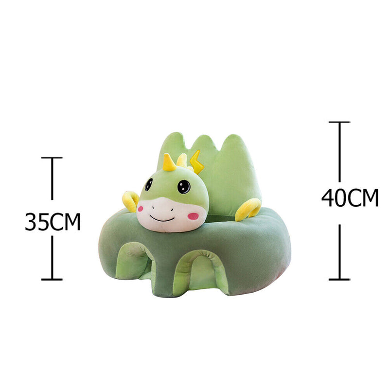 Cute Baby Sofa Cover Learning to Sit Seat Feeding Chair Case N/Cotton (C) Newly