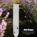 Transparent Measurement Rain Water Gauge Outdoor Garden Ground Rain Gauge Device
