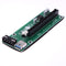 USB 3.0 PCI-E Express 1x to 16x Extender Riser Card Adapter SATA Power Cabl