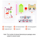 Diamond Painting Cartoon Stickers Kids DIY Round Drill Mosaic Decals (11)
