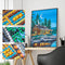 Lake House Part Drill Special-Shaped Diamond Painting DIY Mosaic Art Kit Newly