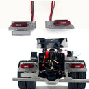 Metal Taillight DIY Trailer Taillight Lamp for Tamiya 1/14 RC Truck Trailer