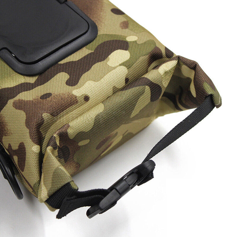 Outdoor Wet Tissue Box Canvas Towel Dispenser Hanging Storage Holder for Hiking