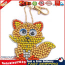1pcs DIY Keychain Hand Made Diamond Painting Full Drill Pendants (Fox) Newly