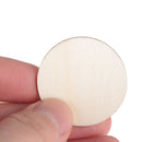 Blank Handmade Wood DIY Crafts Wooden Slice Round Wood Pieces Home Ornaments