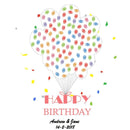 DIY Guest Signature Sign-in Canvas Fingerprint Painting for Wedding (4)