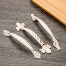 Ivory White Cabinet Handles Drawer Knobs Door Pulls Furniture Handle Hardware