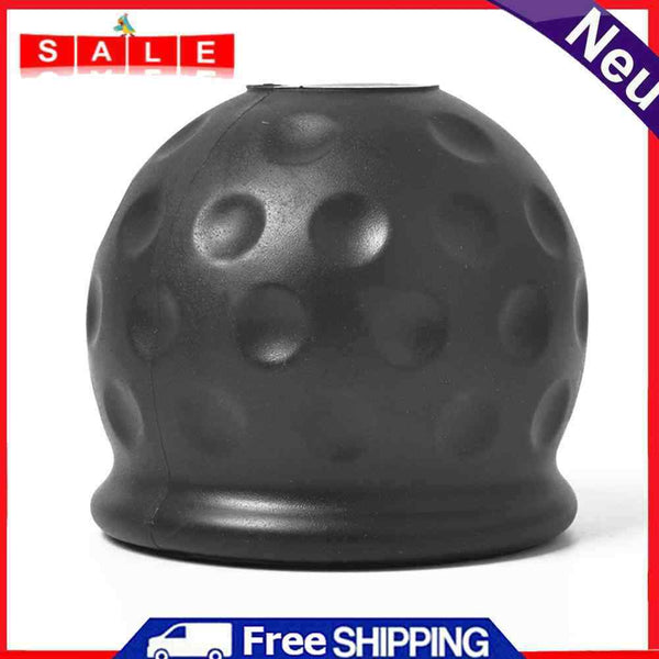 50mm Car Auto Tow Ball Cap Towing Hitch Caravan Trailer Towball Protect Black