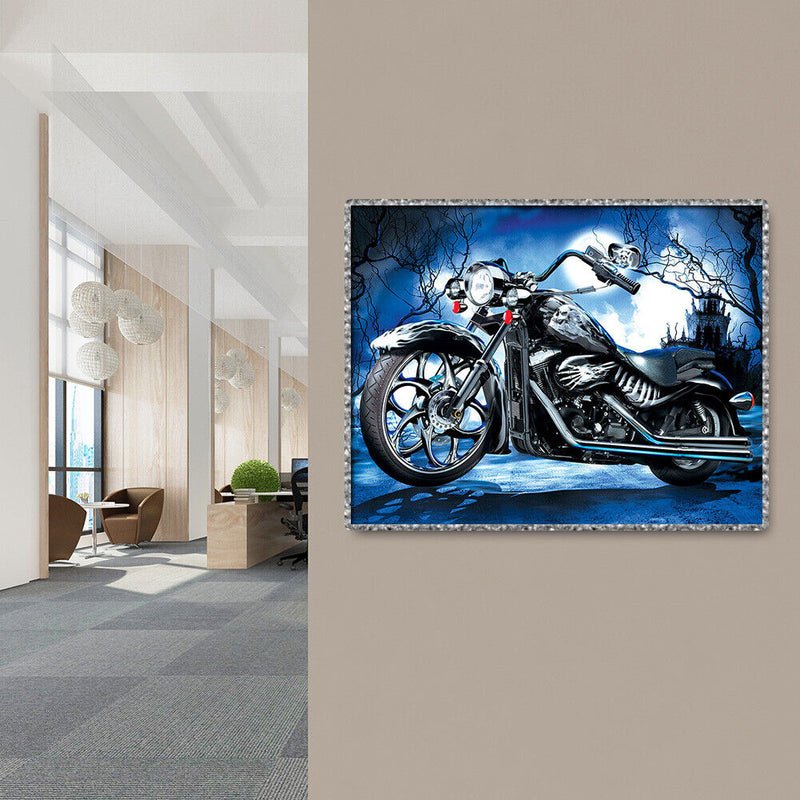 Diamond Painting Full Square Drill Car Rhinestone Cross Stitch Modern Wall Ar