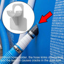 Plastic Swimming Pool Pipe Holder for Intex Above Ground Pool Hose Outlet M