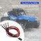 4pcs 3mm White Red LED Lights for 1/12 1/18 1/10 1/8 Axial Scx10 Traxxas RC Cars